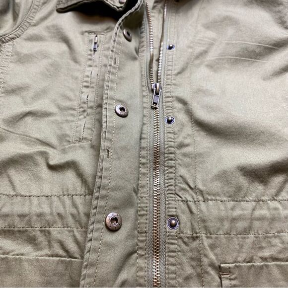 Love Tree Green Military Style Jacket Size Medium - Picture 8 of 14